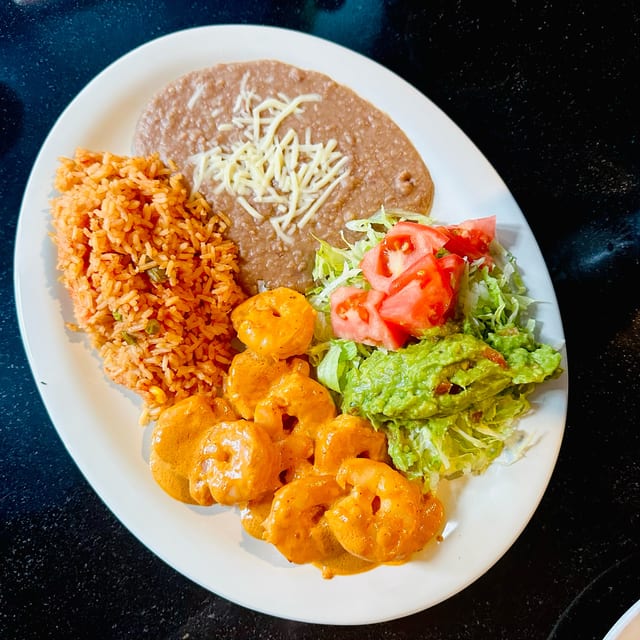 Shrimp Cancun.