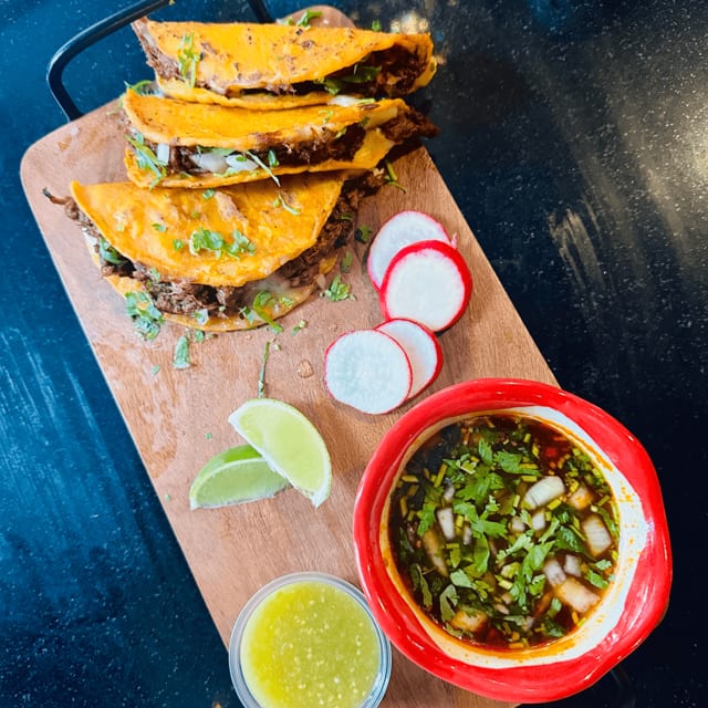 Birria Tacos.