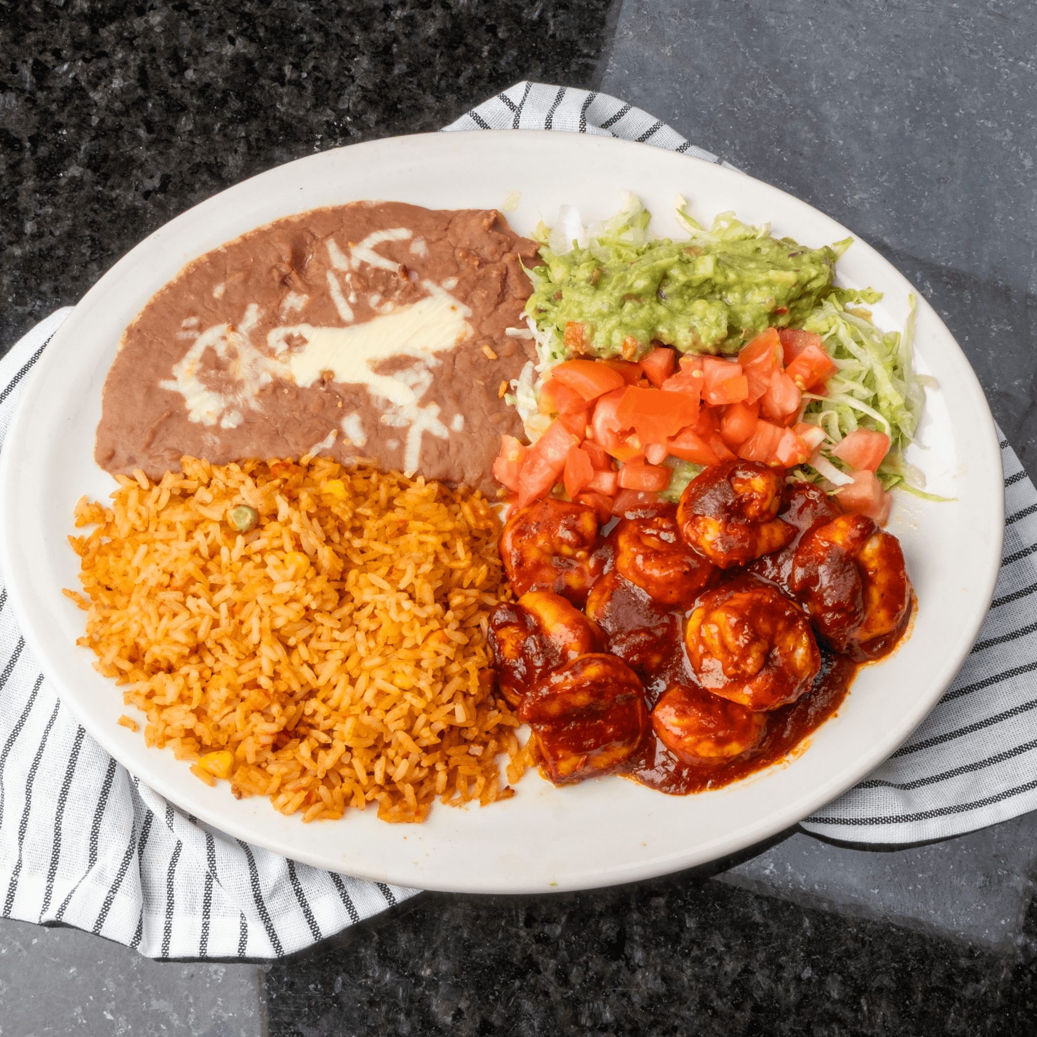 Shrimp a la Diabla.